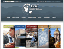 Tablet Screenshot of elkhartcountybiz.com